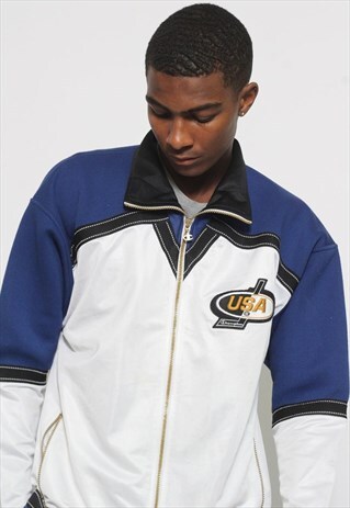 VINTAGE CHAMPION USA TRACK JACKET