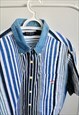 GUESS USA 80S VINTAGE STRIPED SHIRT