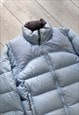 VINTAGE THE NORTH FACE BLUE PUFFER JACKET