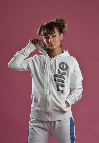 RETRO NIKE SPORTSWEAR ZIP UP HOODIE