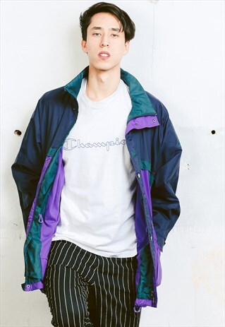 VINTAGE 90S HELLY HANSEN WINDBREAKER JACKET
