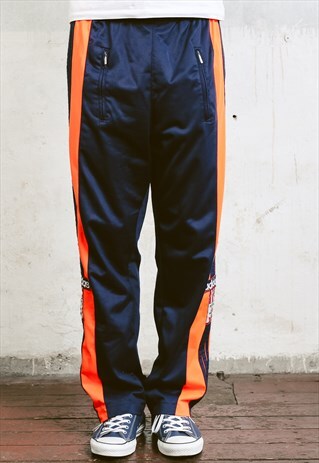 VINTAGE ADIDAS SNAP TRACK PANTS