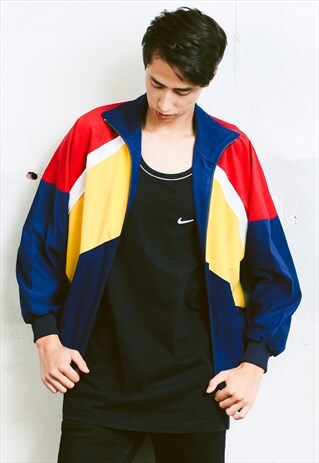 VINTAGE VELVET TRACK JACKET