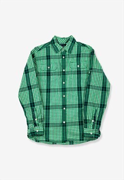Vintage Tommy Hilfiger Checked Shirt Green XL