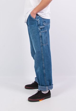 CARHARTT DENIM WORKWEAR JEANS CARPENTER STYLE