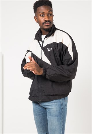VINTAGE 80S REEBOK SHELL SPORT JACKET / S1327