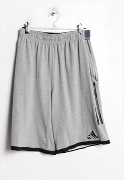 Vintage Adidas Sports Shorts Grey