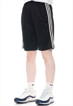 Vintage Adidas Black Sports Shorts Mens
