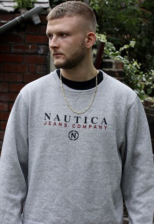 VINTAGE NAUTICA JEANS COMPANY SWEATSHIRT MEDIUM