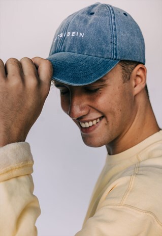 OUTSIDEIN DENIM DAP CAP BLUE
