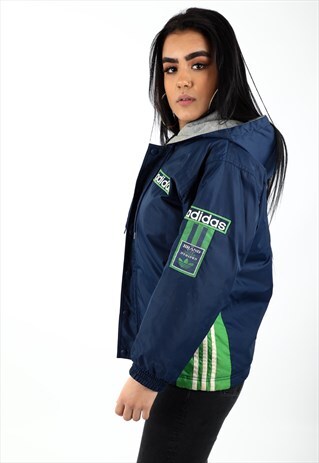 VINTAGE ADIDAS HOODED JACKET NJ40