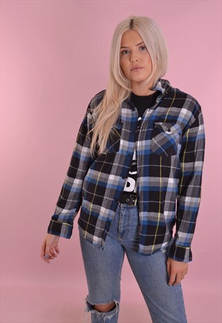CHECK FLANNEL SHIRT GRS207