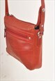 VINTAGE 90S REAL LEATHER SHOULDER BAG