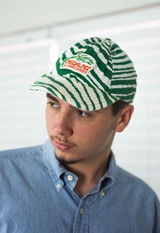 VINTAGE UNIVERSITY OF MIAMI BASEBALL CAP LOGO 90S X 2.3