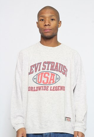 VINTAGE LEVIS PRINT LOGO SWEATSHIRT