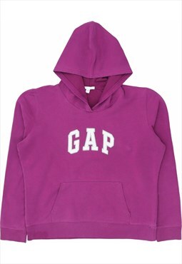 Gap 90's Spellout Pullover Hoodie Large Pink