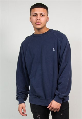 NAUTICA SWEATSHIRT BLUE CREW NECK SWEATER