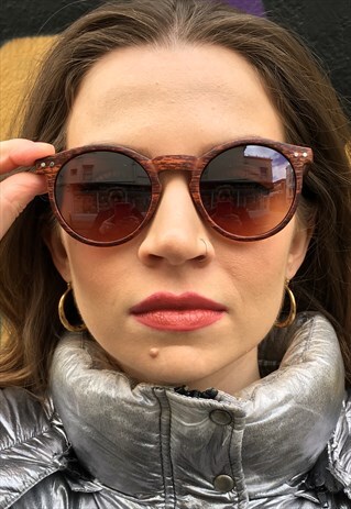 VINTAGE STYLE UNISEX ROUND SUNGLASSES
