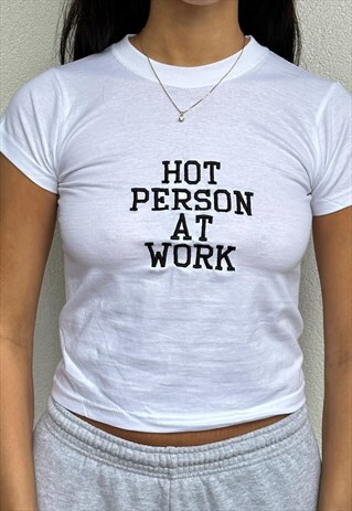 HOT PERSON AT WORK BABY TEE