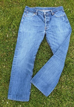 Vintage Straight Wide Leg 501 Levi Jeans