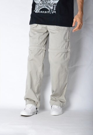 CAMEL VINTAGE 90S BEIGE CARGO PANTS