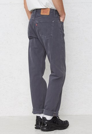 VINTAGE GREY LEVI'S 517 FIT DENIM JEANS