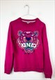 VINTAGE Y2K TIGER PINK SWEATSHIRT 