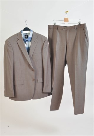 Vintage 00s suit in brown 