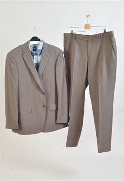 Vintage 00s suit in brown 