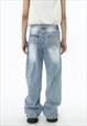 MEN'S LOOSE SMALL RIPPED JEANS AW2023 VOL.1