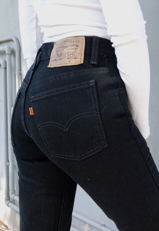 VINTAGE LEVI'S 607 HIGH WAISTED FLARE JEANS