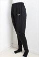 VINTAGE NIKE JOGGING BOTTOMS JOGGERS BLACK