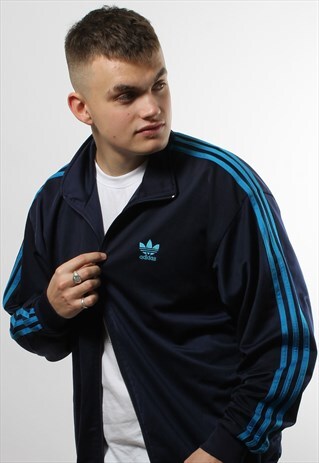 adidas originals navy tracksuit