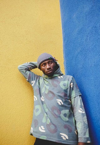 FULL CAMO HOODED T-SHIRT