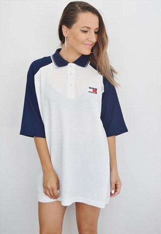 90S TOMMY HILFIGER VINTAGE LOGO T-SHIRT