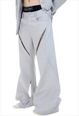 Men's Design gray suit pants AW2023 VOL.1