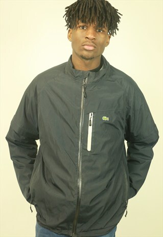 VINTAGE LACOSTE NAVY JACKET