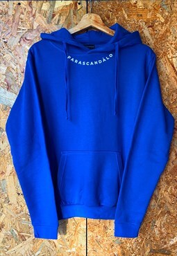 Oversized royal blue hoodie