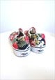 VINTAGE VANS SNEAKERS SHOES TRAINERS JOGGERS SLIP ONS FLORAL