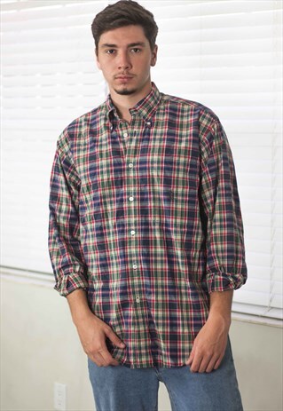 VINTAGE NAUTICA SHIRT LOGO 90S M 9.1