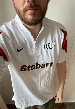 2000s Widnes Vikings Nike Rugby League Away Shirt