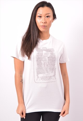 VINTAGE LEVI'S T-SHIRT TOP WHITE