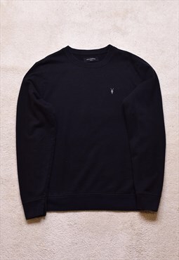 AllSaints Aven Black Classic Sweater