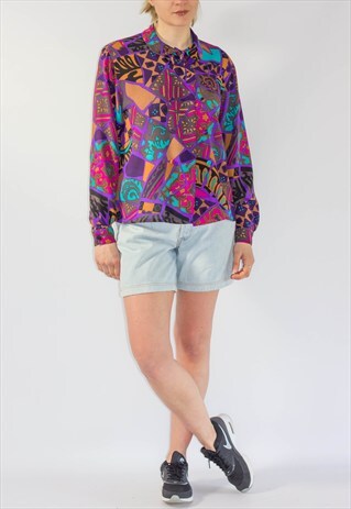 VINTAGE 90'S PATTERNED SHIRT
