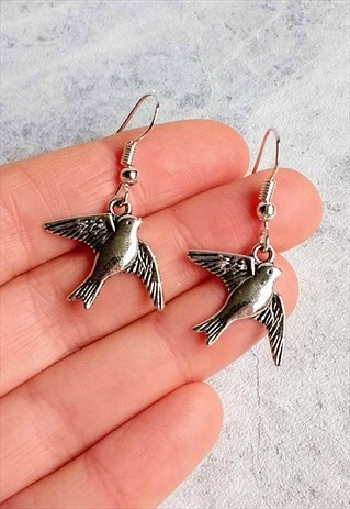 BIRD SWALLOW EARRINGS