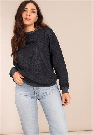 VINTAGE 90S KAPPA SWEATSHIRT IN GREY