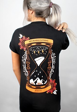 HOURGLASS BLACK T-SHIRT