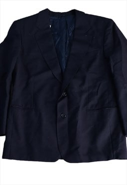 Vintage Burberry Blazer Jacket in Blue