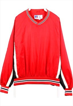 Vintage 90's Russell Athletic Varsity Jacket Striped small