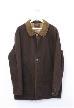Vintage Unbranded workwear jacket in brown. Best fits XL